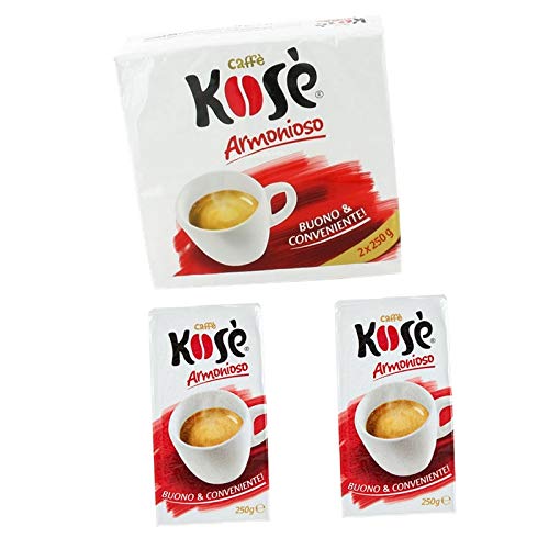 Kaffee Kosè Armonioso 2x250g - 10 Stück Karton von Caffè Kosè