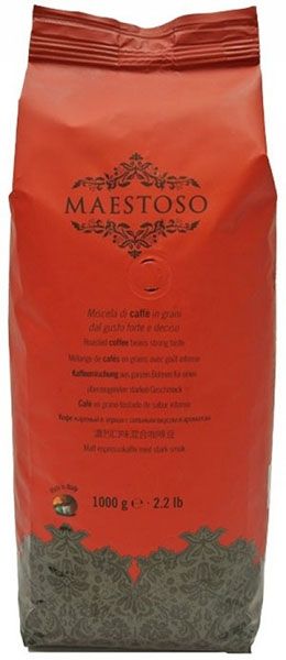 Maestoso 100% Robustabohnen » TOP für Latte Macchiato von Caffè Mauro