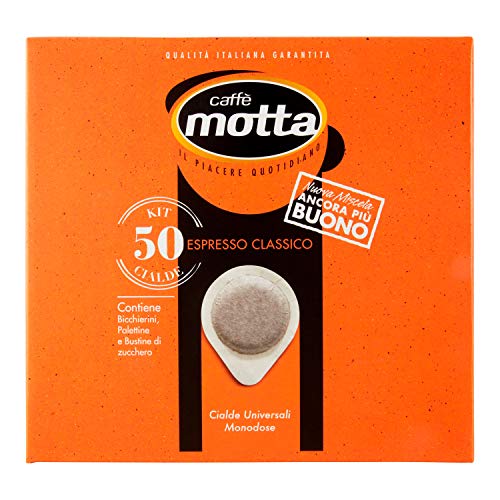 Kaffee Motta Espresso Einweg-Waffeln, 50 x 7 g, 50 Waffeln, 50 von CAFFE' MOTTA