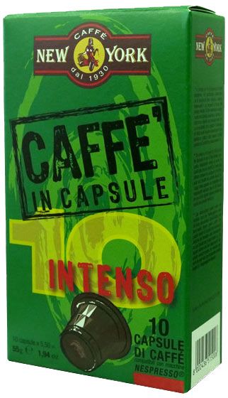 Caffe New York Intenso Nespresso®* kompatible Kapseln von Caffè New York