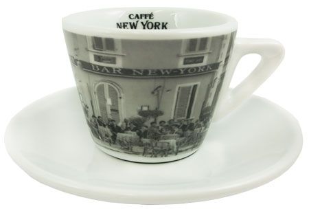Caffe New York Cappuccino Tasse - Bar-Motiv Caffe New York Cappuccino Tasse - Bar-Motiv von Caffè New York