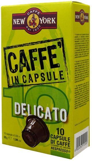 Caffe New York Delicato Nespresso®*-kompatible Kapseln von Caffè New York