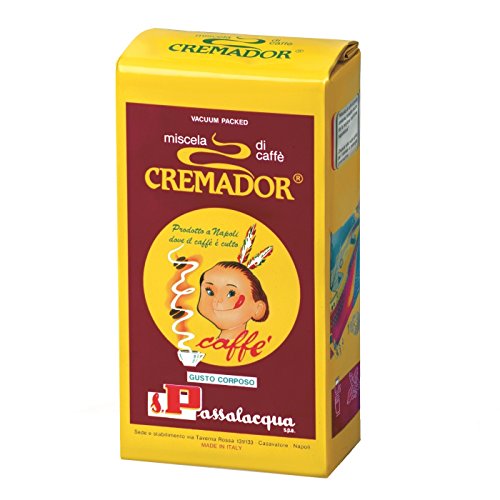 Kaffee Passalacqua Cremador 250 gr (vollmundigen Geschmack) - Paket 24 Stück von Caffè Passalacqua