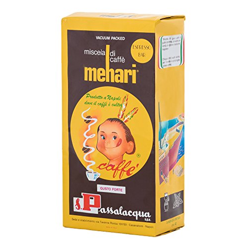 Kaffee Passalacqua Mehari Gr. 250 (starker Geschmack) - Paket 24 Stück von Fienow