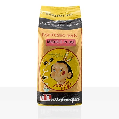 Passalacqua Kaffeebohnen MEKICO PLUS kg 1 x 6 PIECES | Kaffee Mexico von Caffè Passalacqua