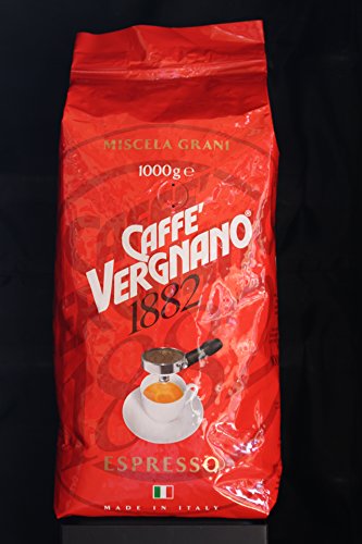 Caffe Vergnano 1882- Espresso, ganze Bohne - 6 x 1 kg von Caffè Vergnano 1882