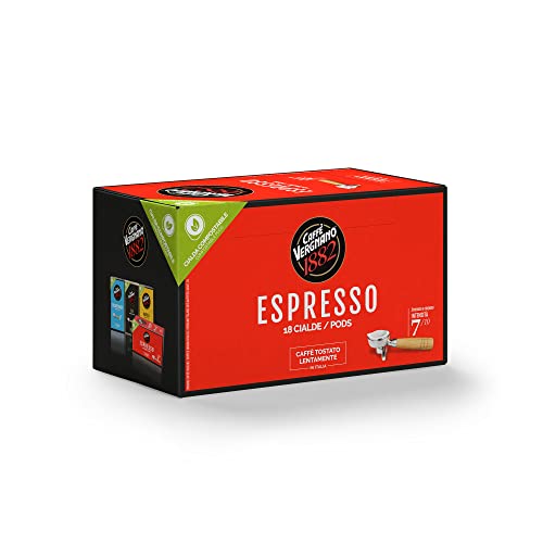 Caffè Vergnano 1882 Pads Caffè ESPRESSO - Packung enthält 18 Pads von Caffè Vergnano 1882