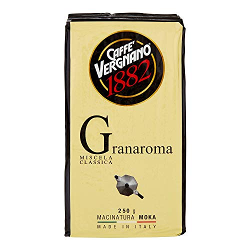 Vergnano GRAN AROMA Espresso Kaffee gemahlen 250 gr. von Caffè Vergnano 1882