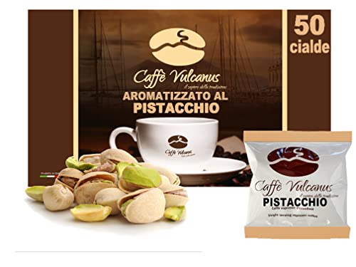 Caffè Vulcanus – Kaffee mit Pistaziengeschmack – 50 kompostierbare ESE44-Pads Caffè Vulcanus – Kaffee mit Pistaziengeschmack – 50 kompostierbare ESE44-Pads von Caffè Vulcanus