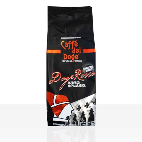 Caffè del Doge Rosso Espresso 100% Arabica 6 x 1kg Kaffee ganze Bohne von Caffè del Doge