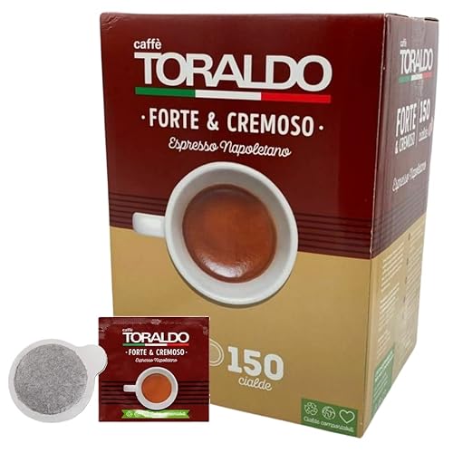 Caffè TORALDO - MISCELA FORTE & CREMOSO Box 150 PADS ESE44 7.2g von CAFFÈ BORBONE