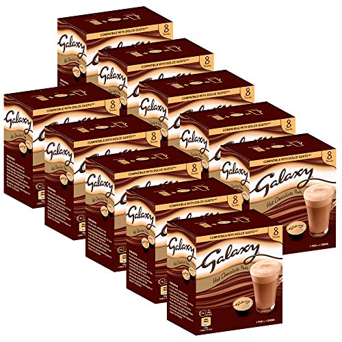 CaffeLuxe Galaxy Heiße Schokolade - Dolce Gusto-kompatible Pods (80 Pods) von cafféluxe