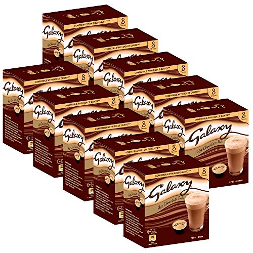 CaffeLuxe Galaxy Heiße Schokolade - Dolce Gusto-kompatible Pods (80 Pods) von Caffeluxe
