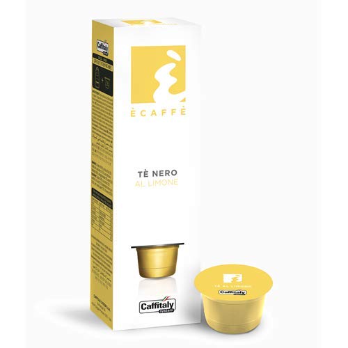 50 Kapseln Caffitaly System, Kaffee, schwarzer Tee, Zitrone von Caffitaly