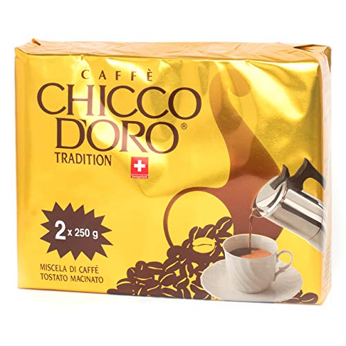 Chicco d'Oro Tradition Bi-Pack 2 x 250g gemahlen von Caffitaly