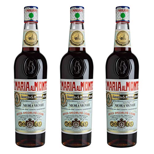 Amaro Santa Maria Al Monte 3er Set, Kräuterlikör, Spirituose, Alkohol, Flasche, 40%, 3x700 ml Amaro Santa Maria Al Monte 3er Set, Kräuterlikör, Spirituose, Alkohol, Flasche, 40%, 3x700 ml von Caffo