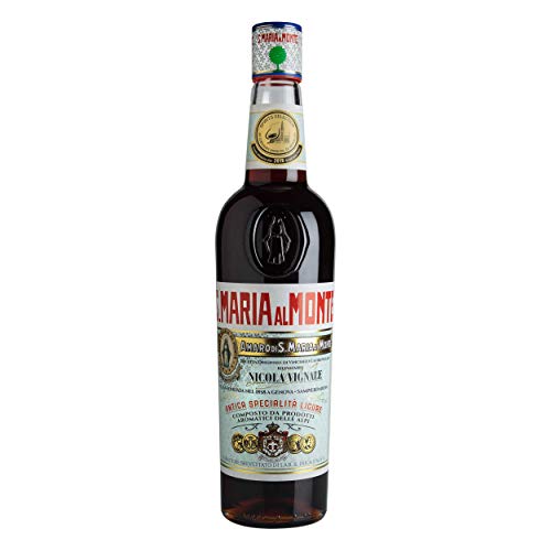 Amaro Santa Maria Al Monte Kräuterlikör, Spirituose, Alkohol, Flasche, 40%, 700 ml, 801/A-6 von Caffo