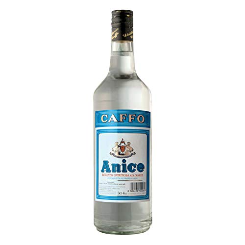 Anice Caffo Anisschnaps, Anis Spirituose aus Kalabrien, Alkohol, Flasche, 40%, 1 L, 006/C-6 von Caffo