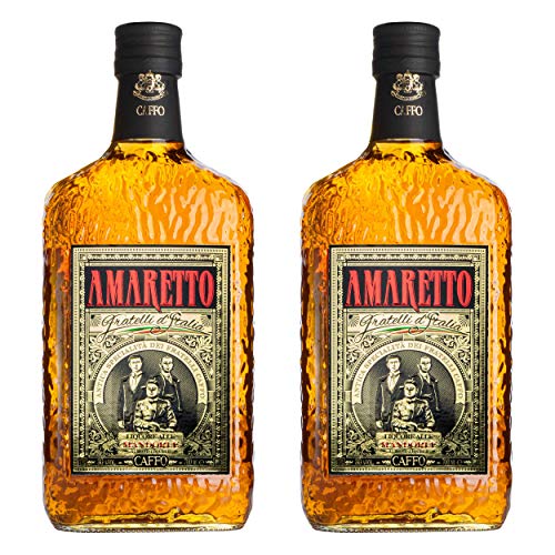 Caffo Amaretto Di Limbadi 2er Set, Mandelamaretto, Spirituose, Alkohol, Flasche, 30%, 2x700 ml von Caffo