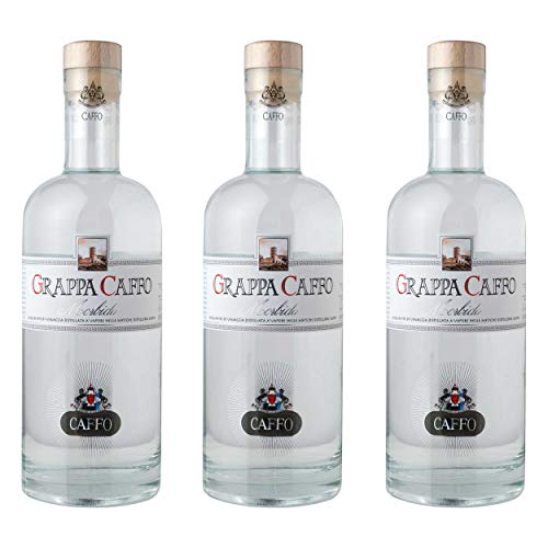 Grappa Caffo Morbida 3er Set, Tresterbrand, Spirituose, Alkohol, Flasche, 40%, 3x700 ml Grappa Caffo Morbida 3er Set, Tresterbrand, Spirituose, Alkohol, Flasche, 40%, 3x700 ml von Caffo