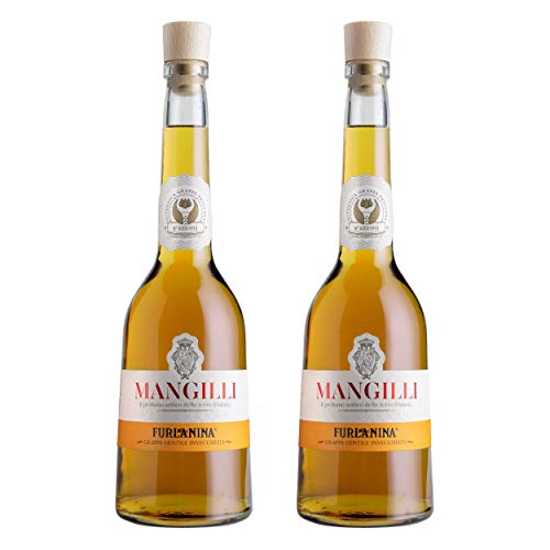 Mangilli Furlanina Grappa Friulana Gentile Invecchiata 2er Set, Spirituose, Alkohol, Flasche, 42%, 2x700 ml von Caffo