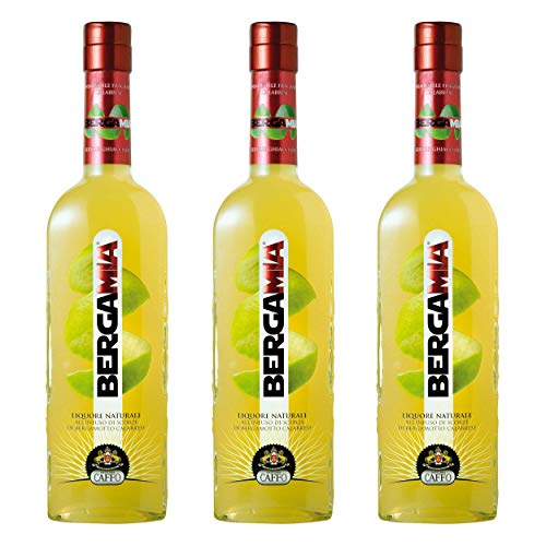 Rosolio Bergamia Bergamottenlikör 3er Set, Spirituose, Alkohol, Flasche, 28%, 3x500 ml Rosolio Bergamia Bergamottenlikör 3er Set, Spirituose, Alkohol, Flasche, 28%, 3x500 ml von Caffo