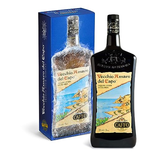 Vecchio Amaro Del Capo Kräuterlikör Magnum, Spirituose, Alkohol, Flasche, 35%, 3 L, 001/MAGNUM Vecchio Amaro Del Capo Kräuterlikör Magnum, Spirituose, Alkohol, Flasche, 35%, 3 L, 001/MAGNUM von Caffo
