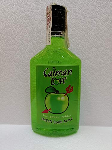 Grüner Apfel Apfellikör Plastikflasche 35cl 15% Alkohol von Caiman Love