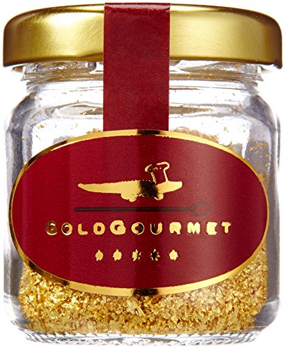 Cake Company Gold Gourmet Goldflocken 22 Karat, 1er Pack (1 x 20 g) von Gold Gourmet Goldflocken 22 Karat