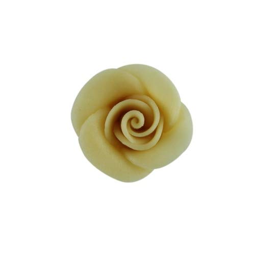 Cake Company Rose groß natur 44 mm 12 STÜCK 1er Pack (1 x 251 g) von Cake Company