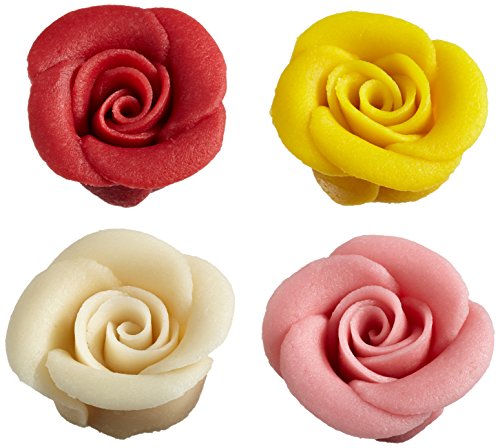 Cake Company Rose groß sortiert 44 mm 24 STÜCK 1er Pack (1 x 502 g) von Cake Company