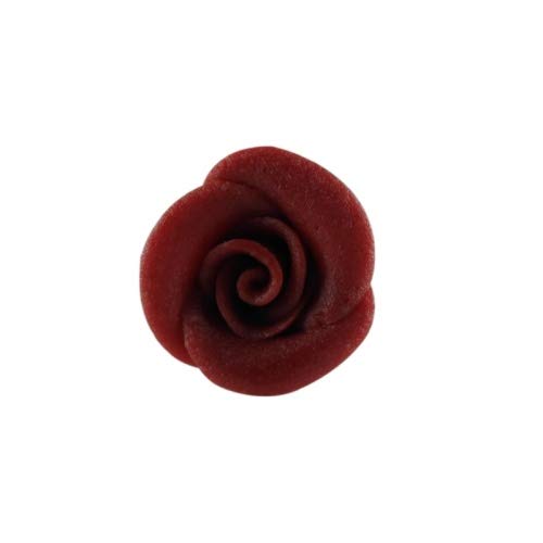 Cake Company Rose mittel dunkelrot 35 mm 24 STÜCK 1er Pack (1 x 360 g) von Cake Company