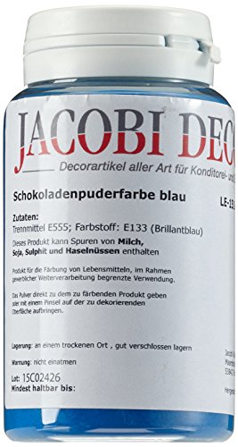 Cake Company fettlösliche Puder Farbe blau 1er Pack (1 x 25 g) | Ideal zum färben von Lebensmitteln von Cake Company