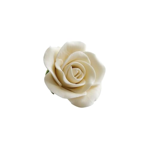 Feinzuckerrosen creme klein 28mm 12 Stck von Cake Company
