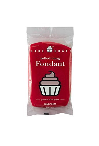 Cake Craft Rollfondant, Rubinrot, 250 ml Cake Craft Rollfondant, Rubinrot, 250 ml von Cake Craft