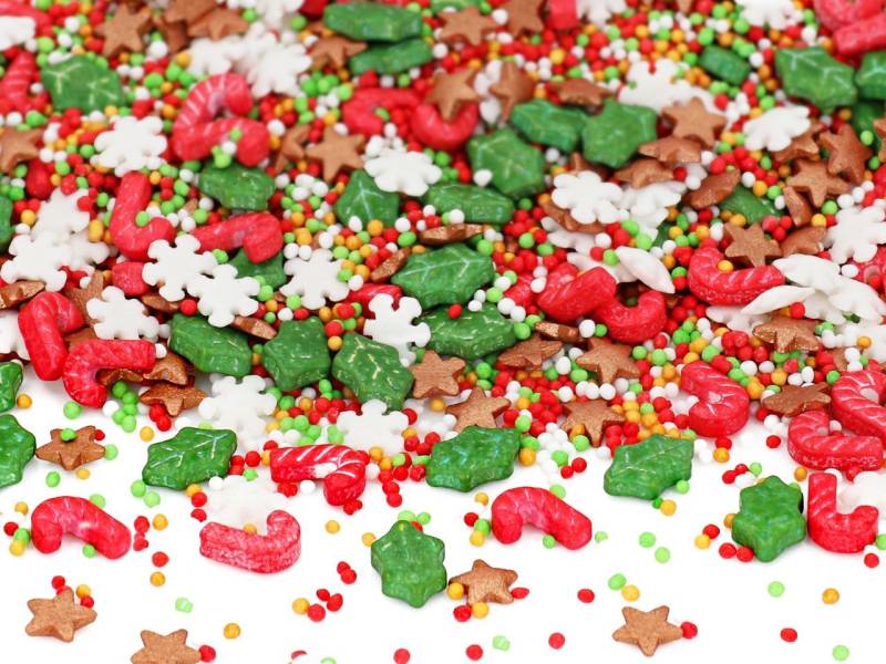 Sprinkles Under the mistletoe 1kg von Cake-Masters Basics