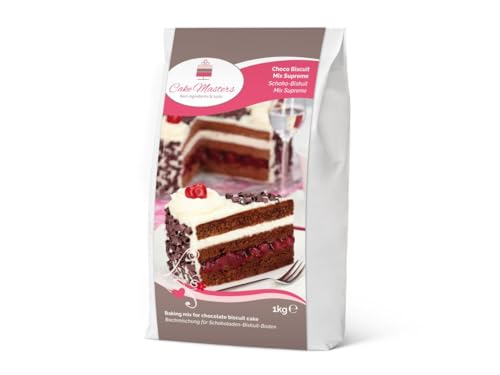 Cake Masters Backmischung Schoko-Biskuit Mix Supreme 1kg Cake Masters Backmischung Schoko-Biskuit Mix Supreme 1kg von Cake Masters
