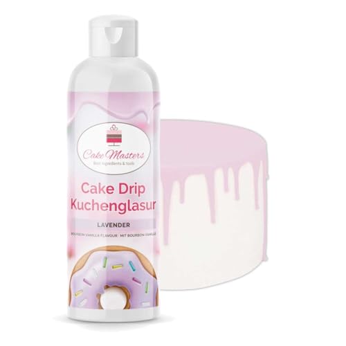 Cake-Masters Cake Drip Lavender 250g | Lavendel | Einfach anzuwenden, lecker Vanille Geschmack | perfekt für Glasuren von Tropfkuchen, Cupcakes, Kekse | wiederverschließbare Qutschflasche Cake-Masters Cake Drip Lavender 250g | Lavendel | Einfach anzuwenden, lecker Vanille Geschmack | perfekt für Glasuren von Tropfkuchen, Cupcakes, Kekse | wiederverschließbare Qutschflasche von Cake Masters