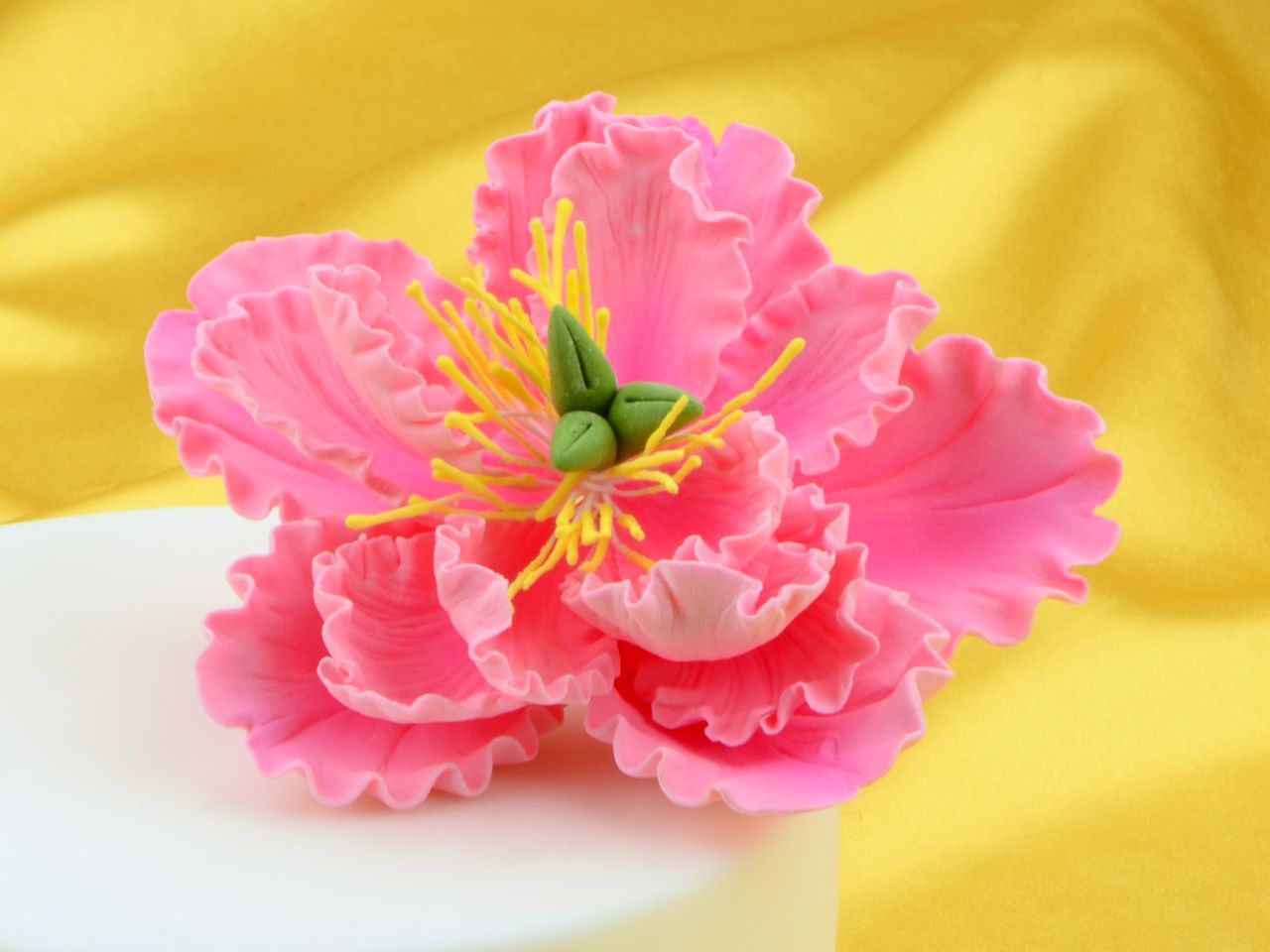 Feinzucker Blüte Peony pink von Cake-Masters