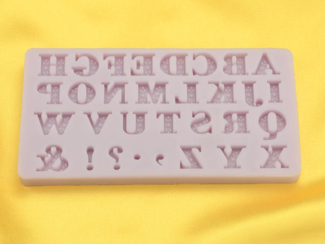 Flexform Buchstaben groß Floral von Cake-Masters