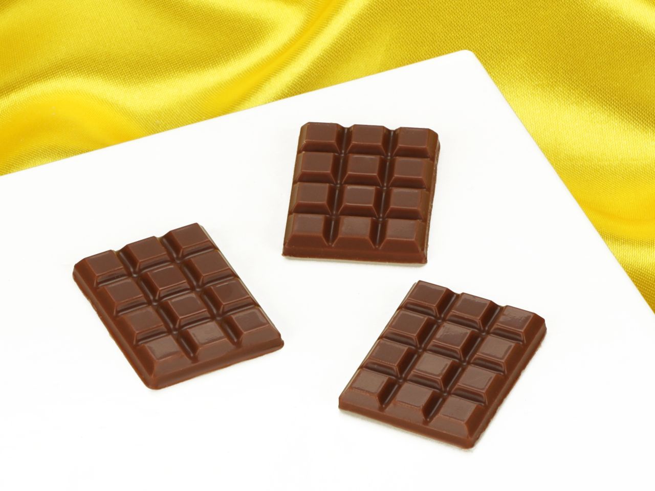 Mini-Schokoladentafeln Vollmilch 6 Stück von Cake-Masters