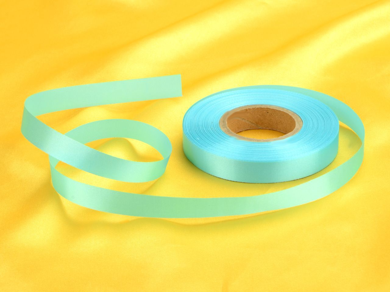 Satinband babyblau 14mm, 30 Meter GREENLINE von Cake-Masters