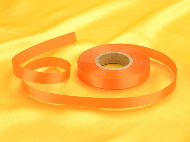 Satinband orange 14mm, 30 Meter GREENLINE von Cake-Masters