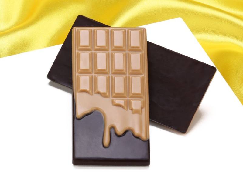 Schokoladenform Tafel schmelzend von Cake-Masters