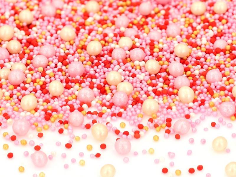 Sprinkles Pink Pearl 1kg von Cake-Masters