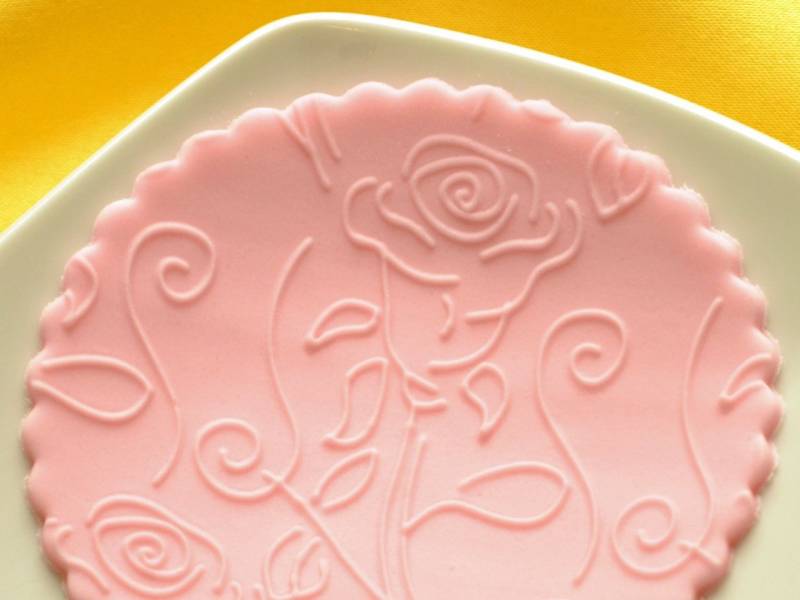 Strukturwalze Rose von Cake-Masters