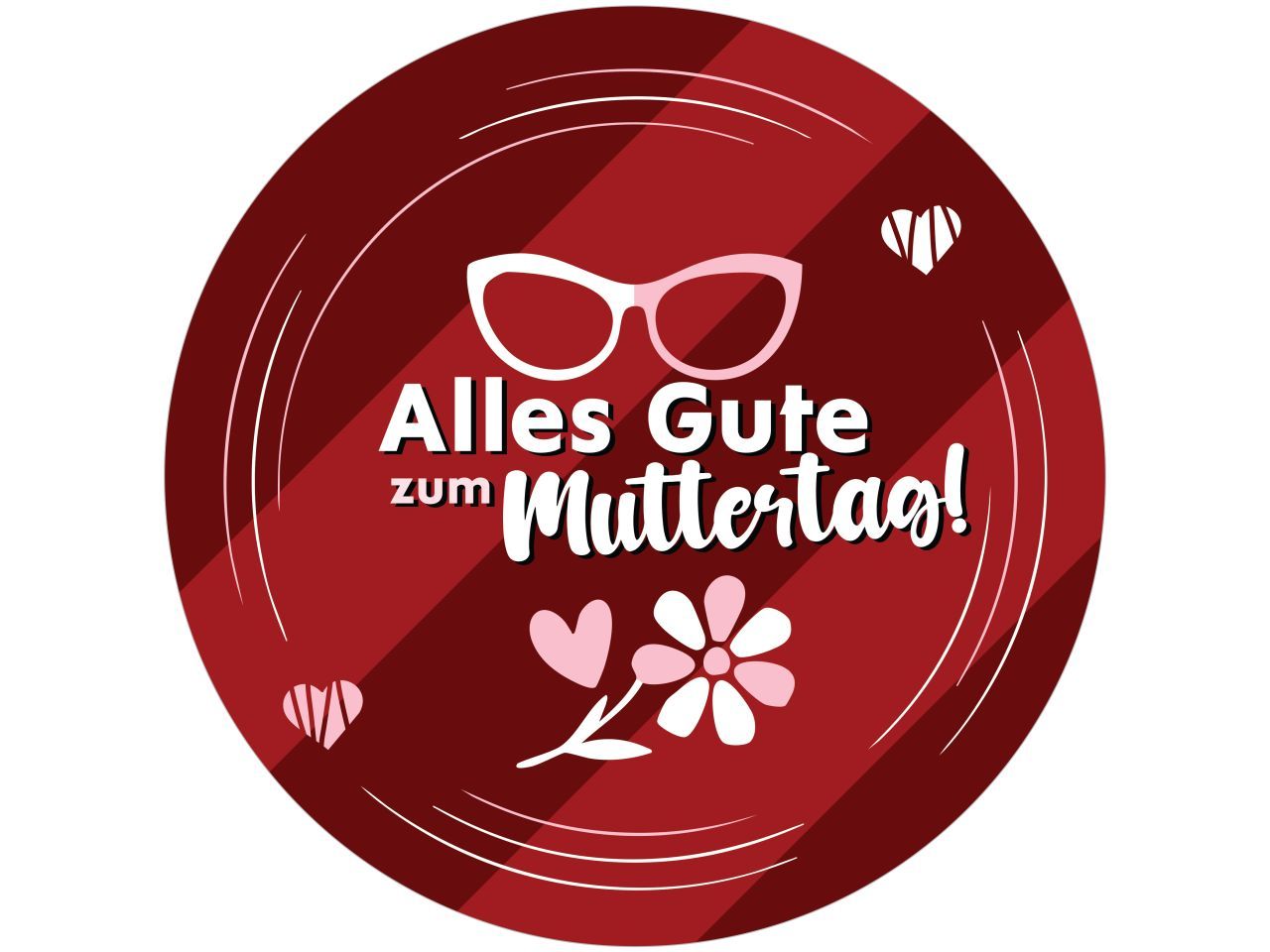 Tortenaufleger Alles Gute zum Muttertag rund 20cm Tortenaufleger Alles Gute zum Muttertag rund 20cm von Cake-Masters