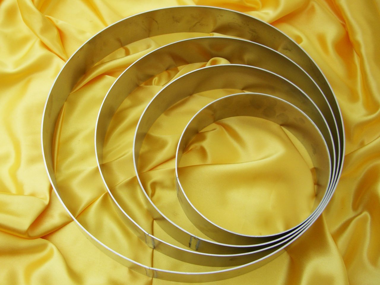 Tortenring Set 60mm 4er von Cake-Masters