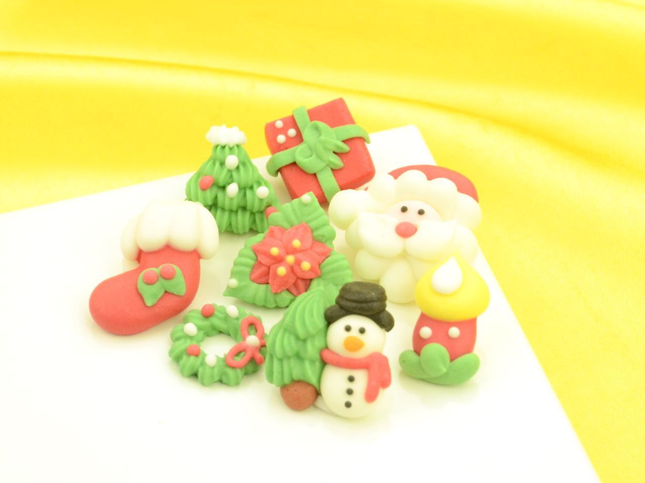 Weihnachtsdekore Zucker 8er Set von Cake-Masters