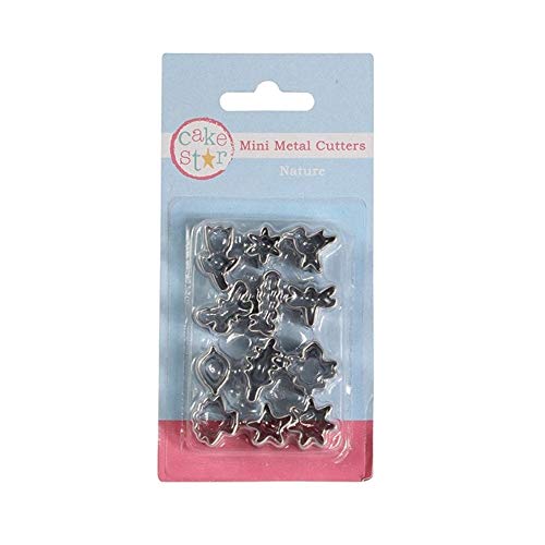 Cake Star Mini Nature Theme Cutters - 12 pieces von Culpitt